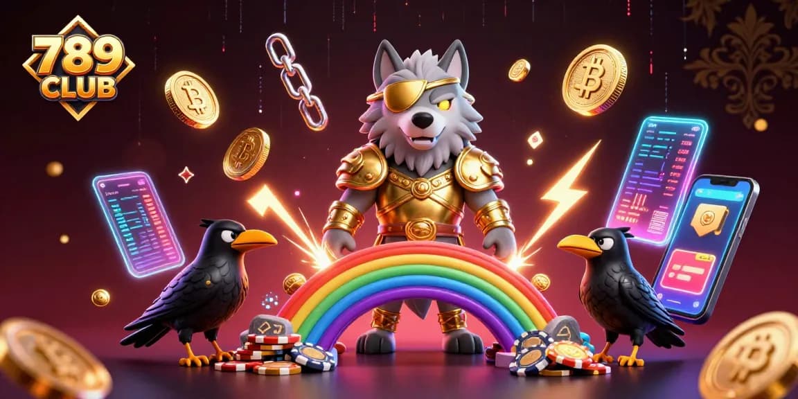 Engage with thrilling wins at 789 CLUB featuring Odin and ravens in a vibrant 3D casino scene.