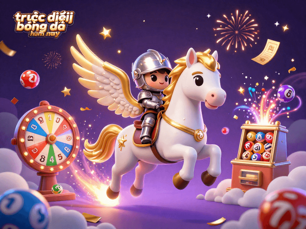 Bet on trực tiếp bóng đá hôm nay with exciting visuals from dynamic betting action and a lucky knight theme.