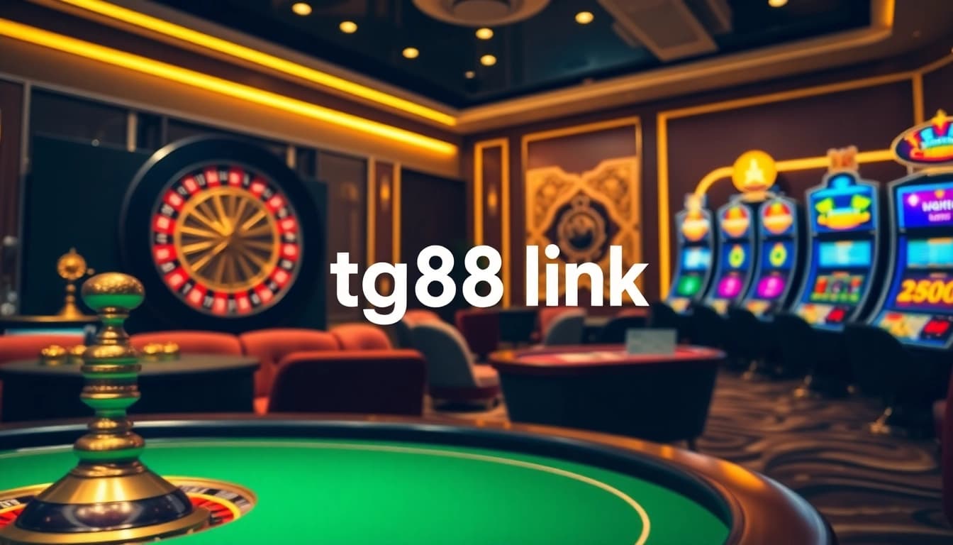 Experience the excitement of gambling action with tg88 link, featuring vibrant slot machines, roulette, and poker.