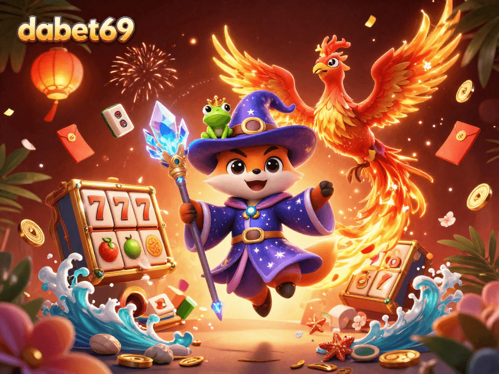 dabet69 Slot Adventure: Experience the thrill of winning with dynamic characters and vibrant game elements.