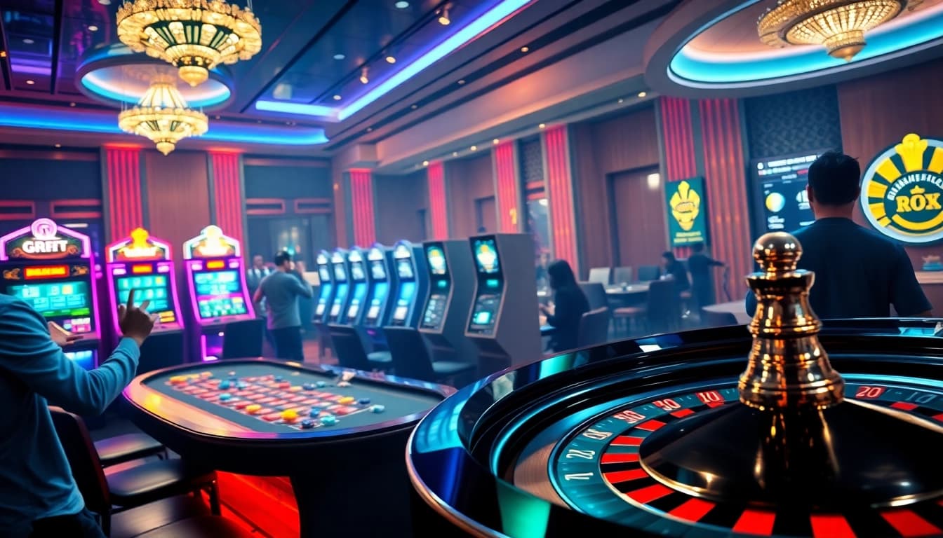 Experience thrilling betting action at https://sv388win.live with vivid casino visuals of tables and slots.