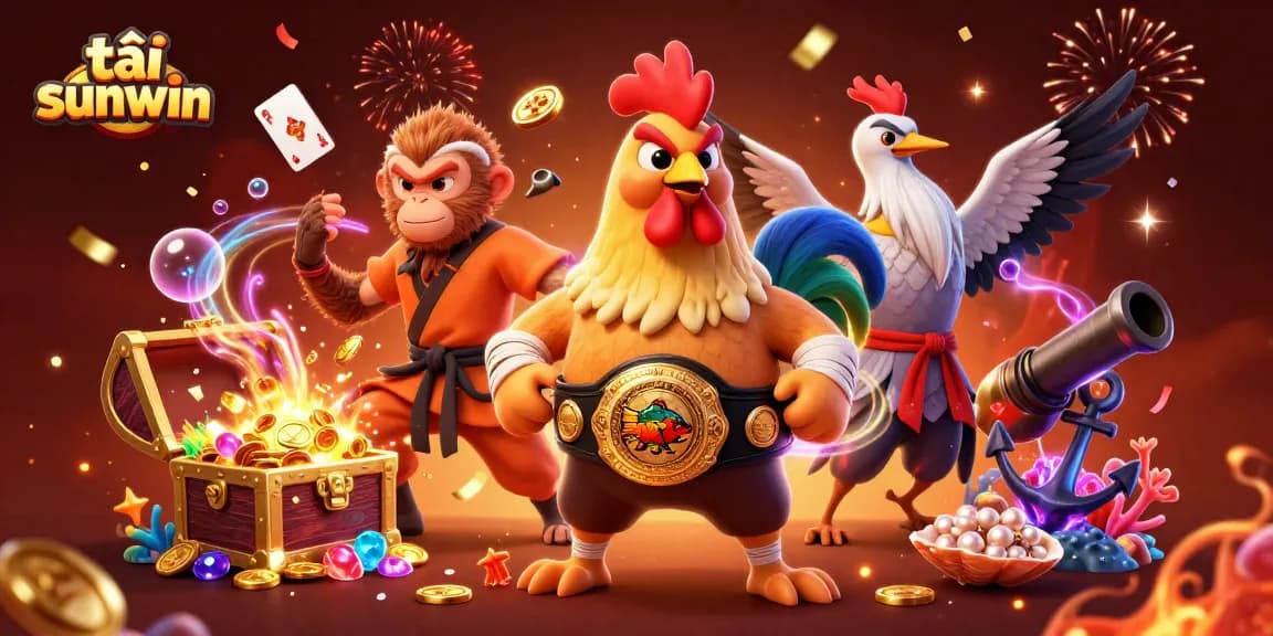 Play exciting games at tải sunwin with ferocious characters and vibrant casino elements!