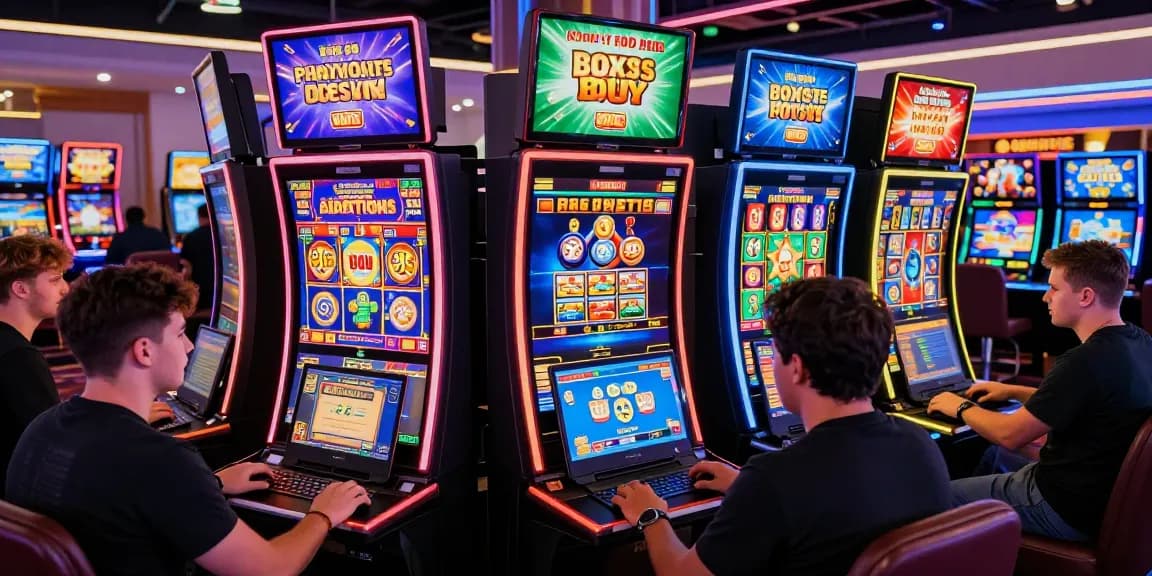 Diverse players enjoying engaging gameplay at non UK casinos featuring dynamic slots and live dealer games in a vibrant online environment.