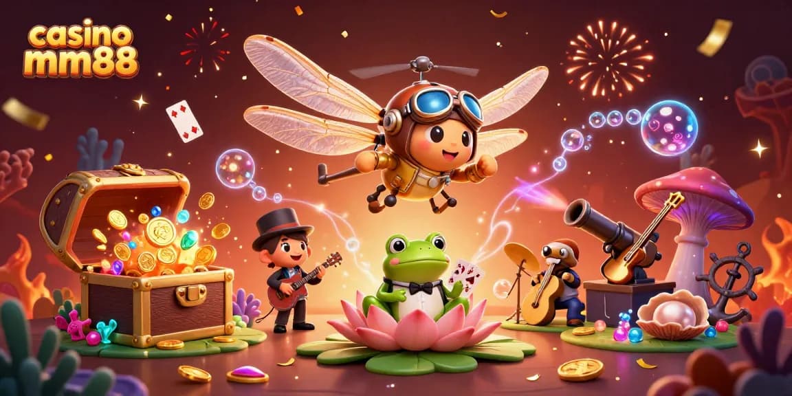 Experience thrilling fun at casino mm88 with exciting games and vibrant elements.