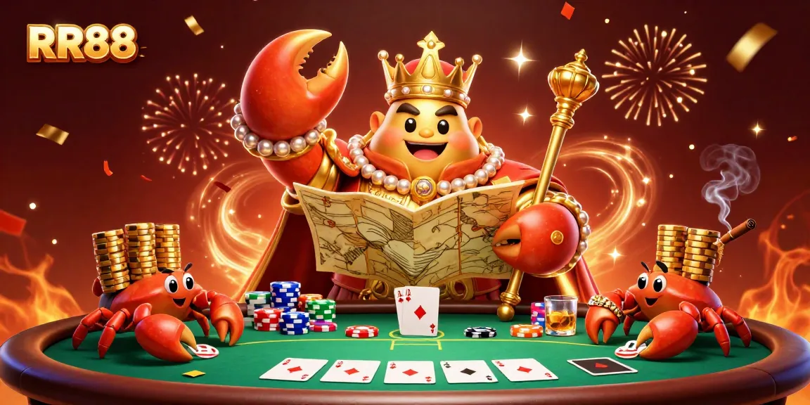 Experience vibrant gameplay with RR88's 3D casino scene featuring engaging poker elements.