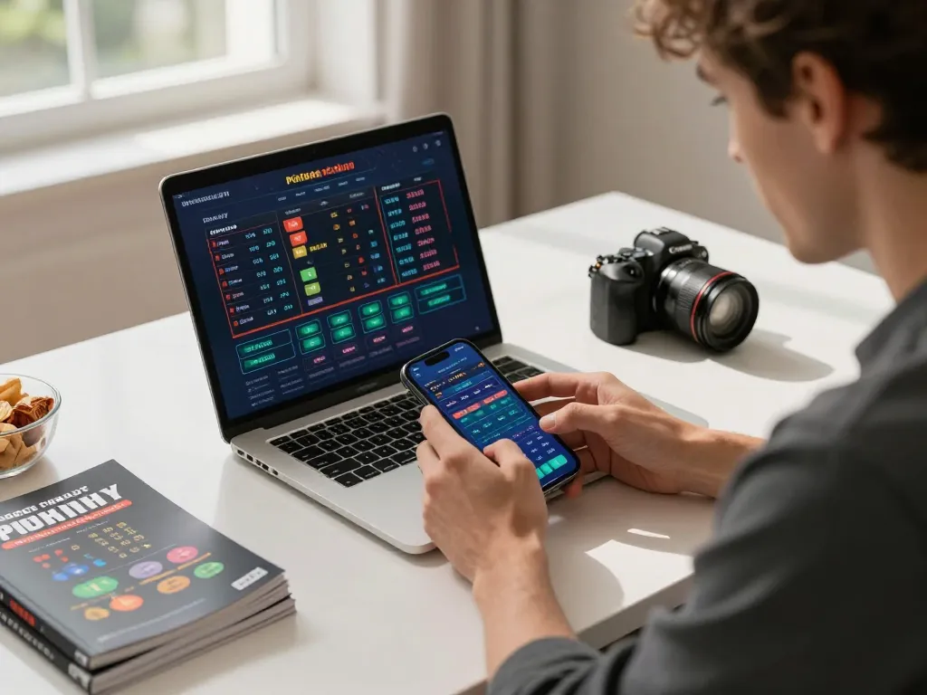 Engaging in sports betting using smartphone at home, 888b offers fast and secure online gaming.
