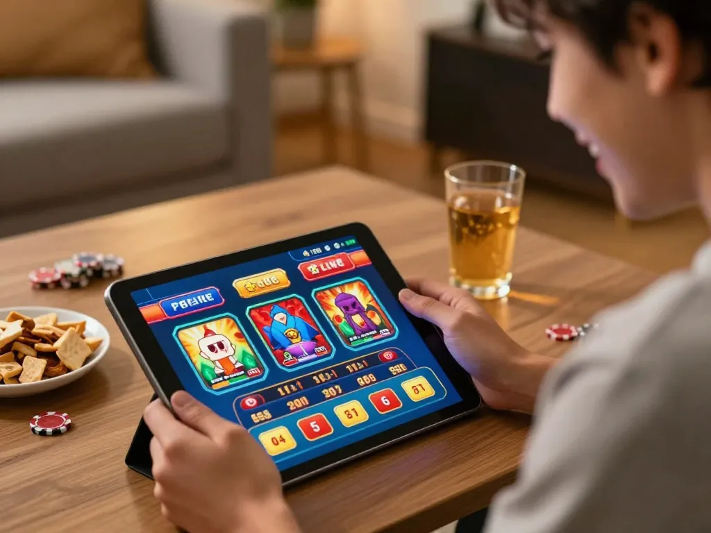 Engaging online casino gameplay on go88 app, showcasing a player placing a bet on live dealer game.