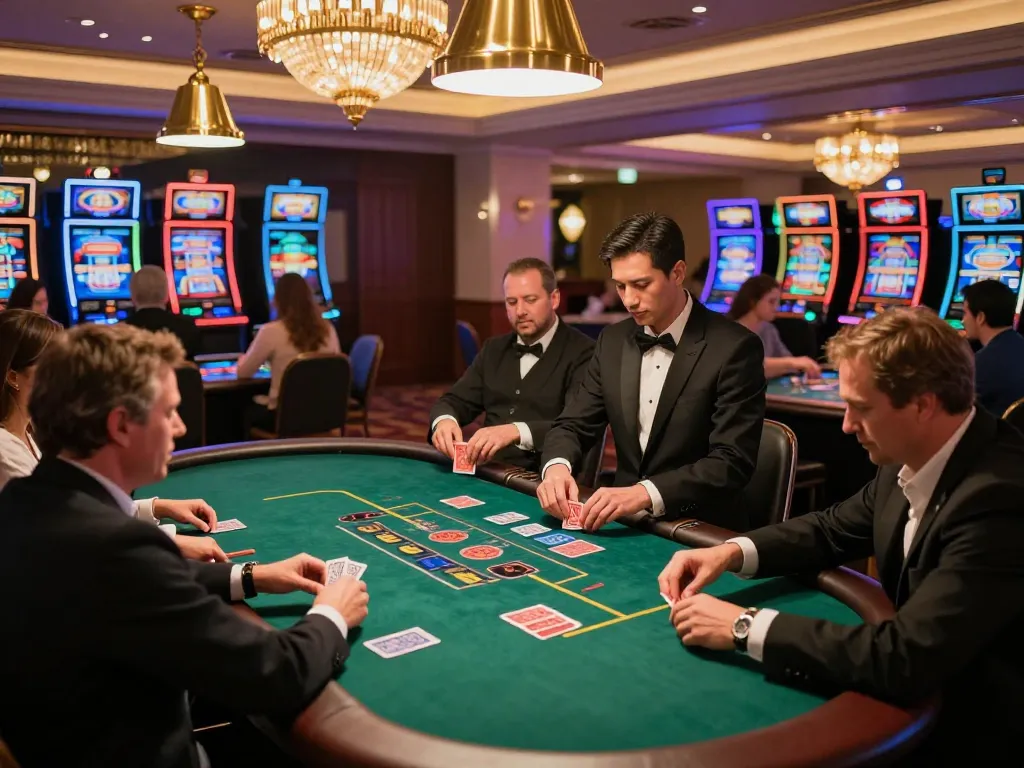 Players enjoy strategic poker gameplay at atq com's upscale casino.