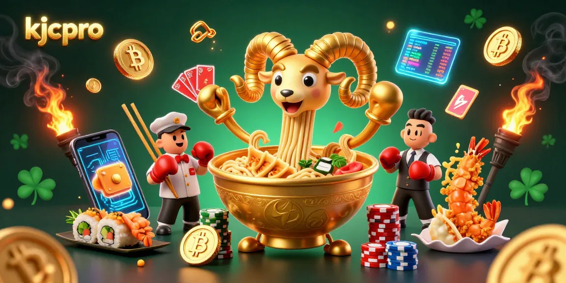Catch a glimpse of kjcpro as vibrant 3D characters engage in thrilling gambling activities.