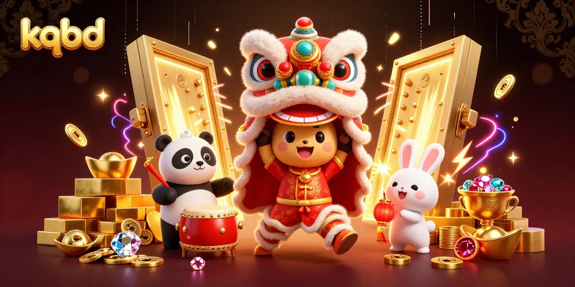 Experience kqbd outcomes and excitement as characters celebrate with golden treasures and festive colors!