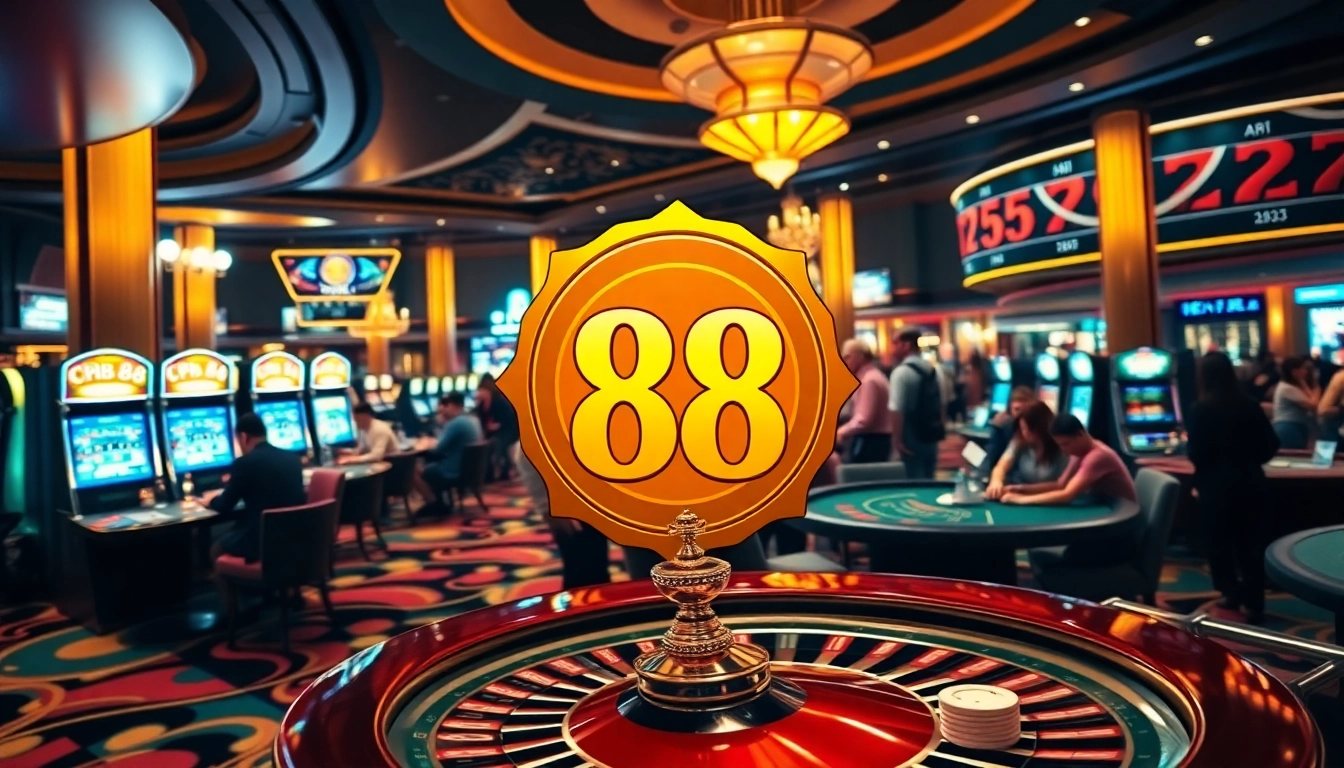 Experience the thrill of betting at PUB 88 with a vibrant casino atmosphere.