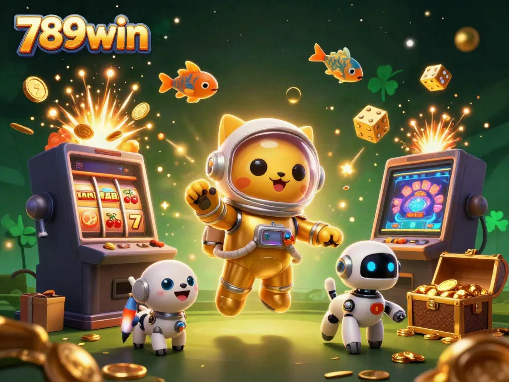 Experience the thrilling jackpot rush with 789win's vibrant online casino adventure.