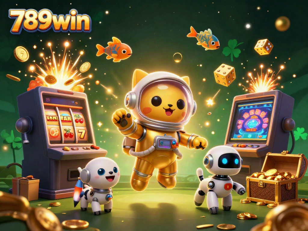 Experience the thrilling jackpot rush with 789win's vibrant online casino adventure.
