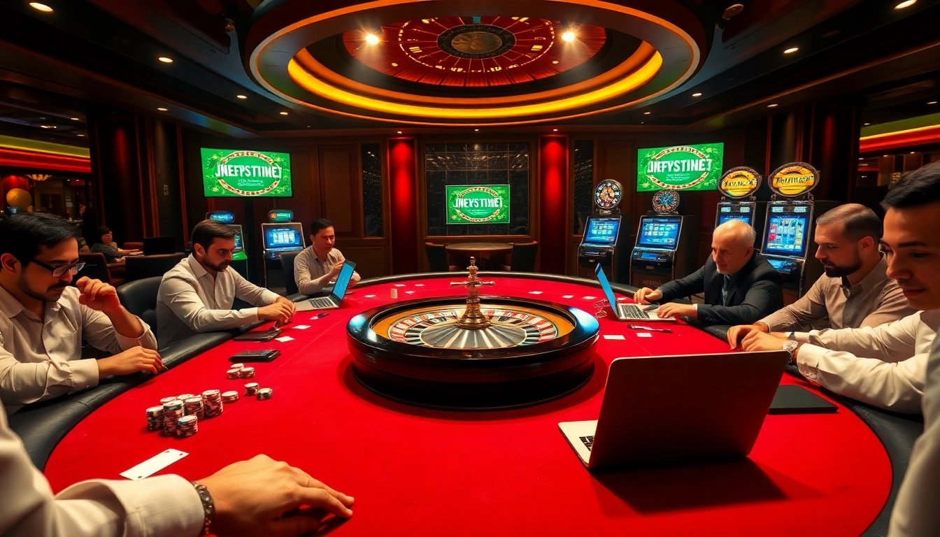 Experience excitement at the poker table on https://qq88.social/ with vibrant chips and cards in play.
