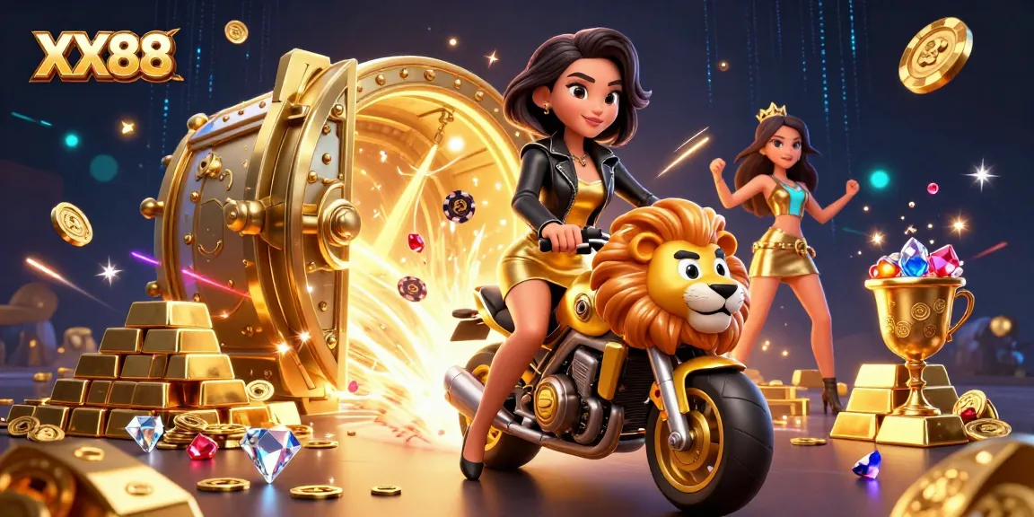 Experience the thrill at XX88 as players win big amidst dazzling casino riches.