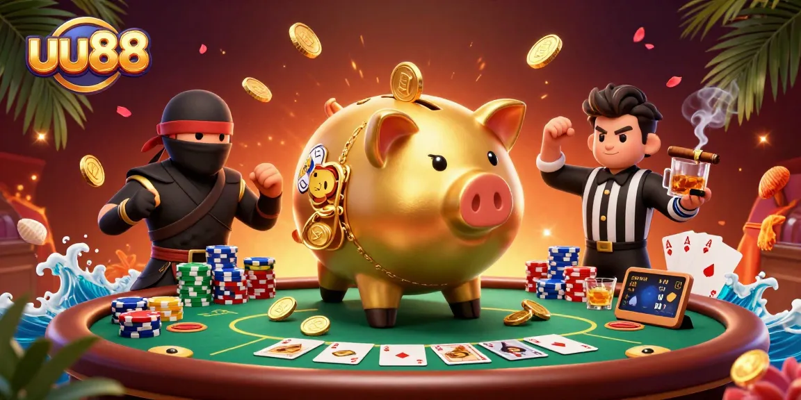 Experience the excitement of uu88 gaming with vibrant characters and rich casino elements in play.