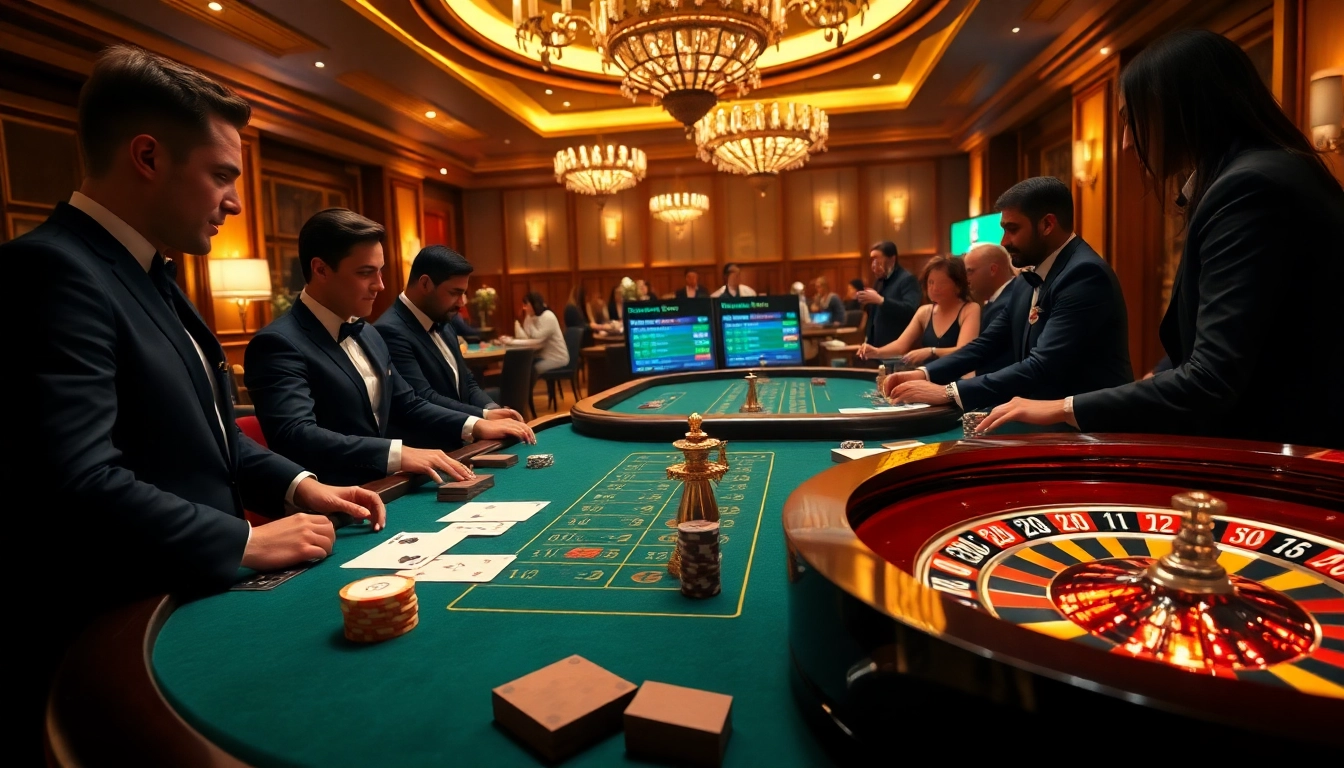 Experience thrilling gambling excitement at KUWIN's luxurious casino tables.