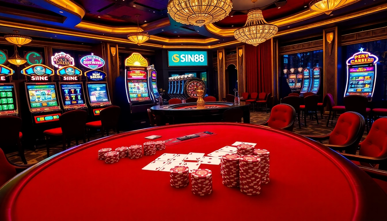Experience the thrill of high-stakes poker and casino excitement with SIN88.