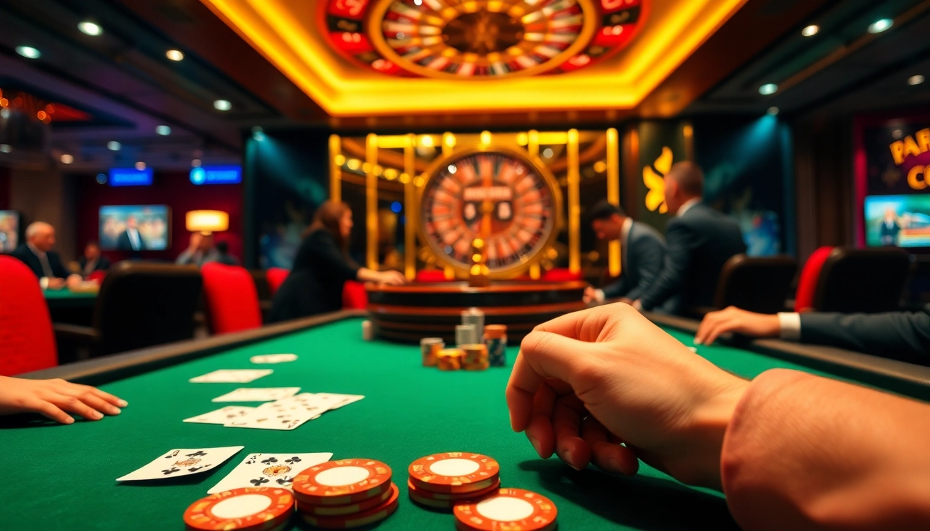 Experience the thrill of online gaming at https://du88.sbs/ with exciting poker tables and vibrant casino ambiance.