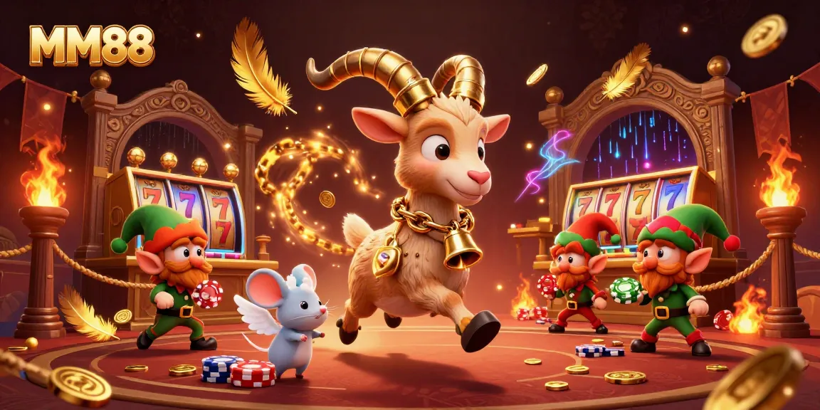 Experience MM88's thrilling casino adventure with Krampus, angel mouse, and mischievous gremlins.