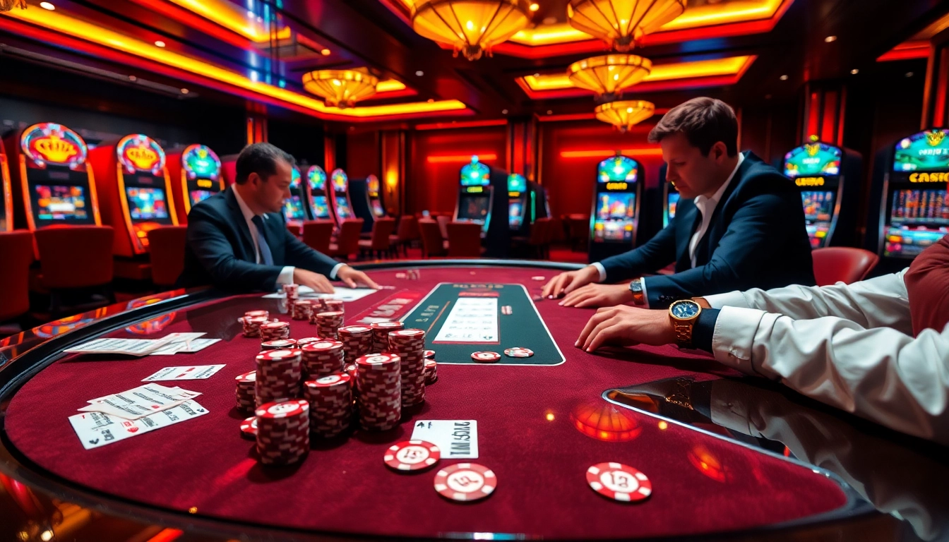 Experience the thrilling atmosphere of Trang chủ MM88 with exciting casino games and vibrant visuals.