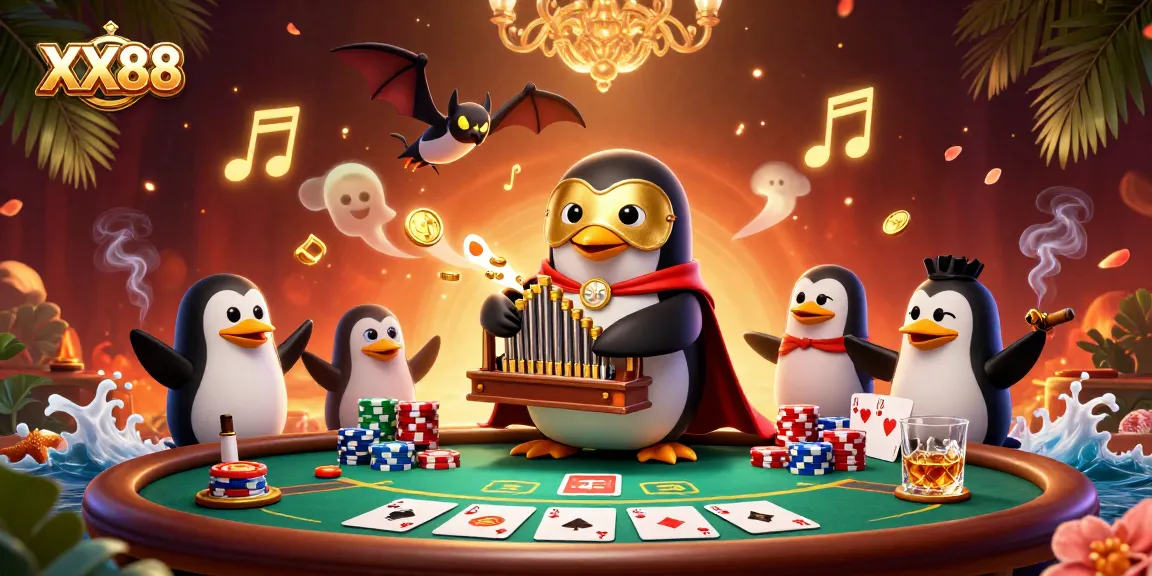 Engage in thrilling poker action with XX88 while enjoying a vibrant casino atmosphere.
