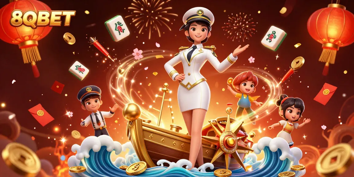 Engage with 8QBET players through excitement and rewards in a vibrant casino atmosphere.