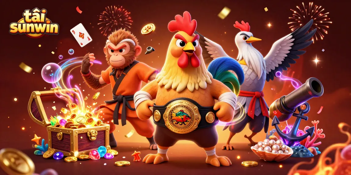 Play exciting games at tải sunwin with ferocious characters and vibrant casino elements!