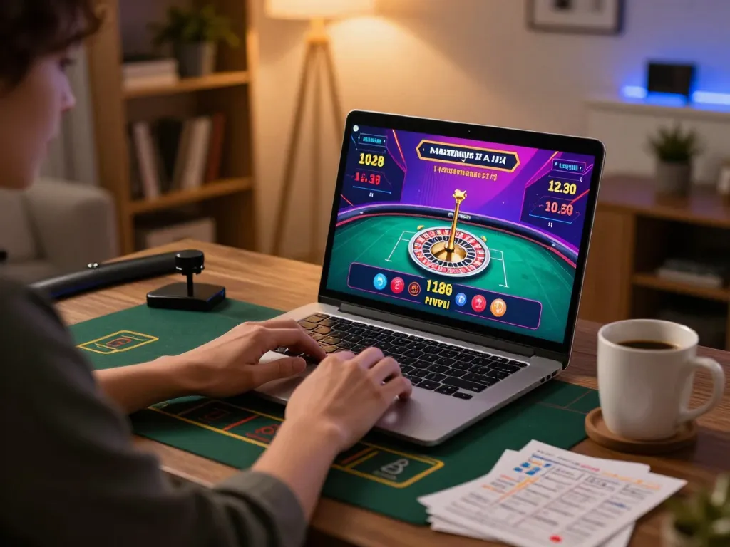 Engaging in live dealer games on go8 casino app from a cozy home setup