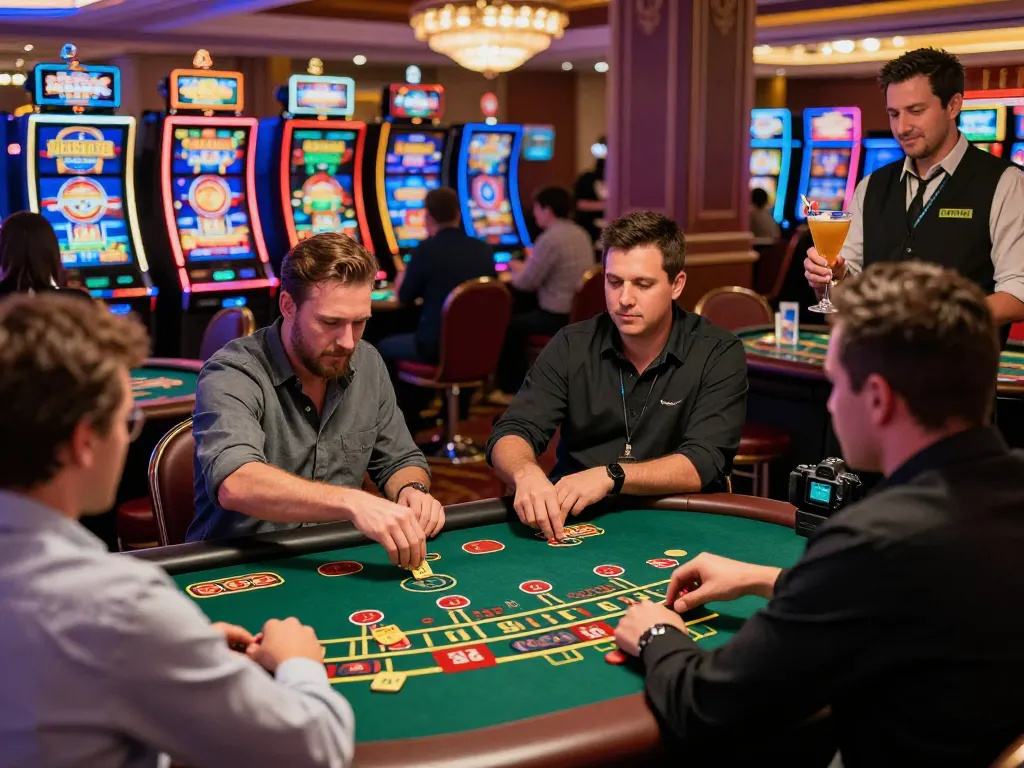 Experience the excitement of gem88 in a vibrant online casino setting with engaging games and lively atmosphere.