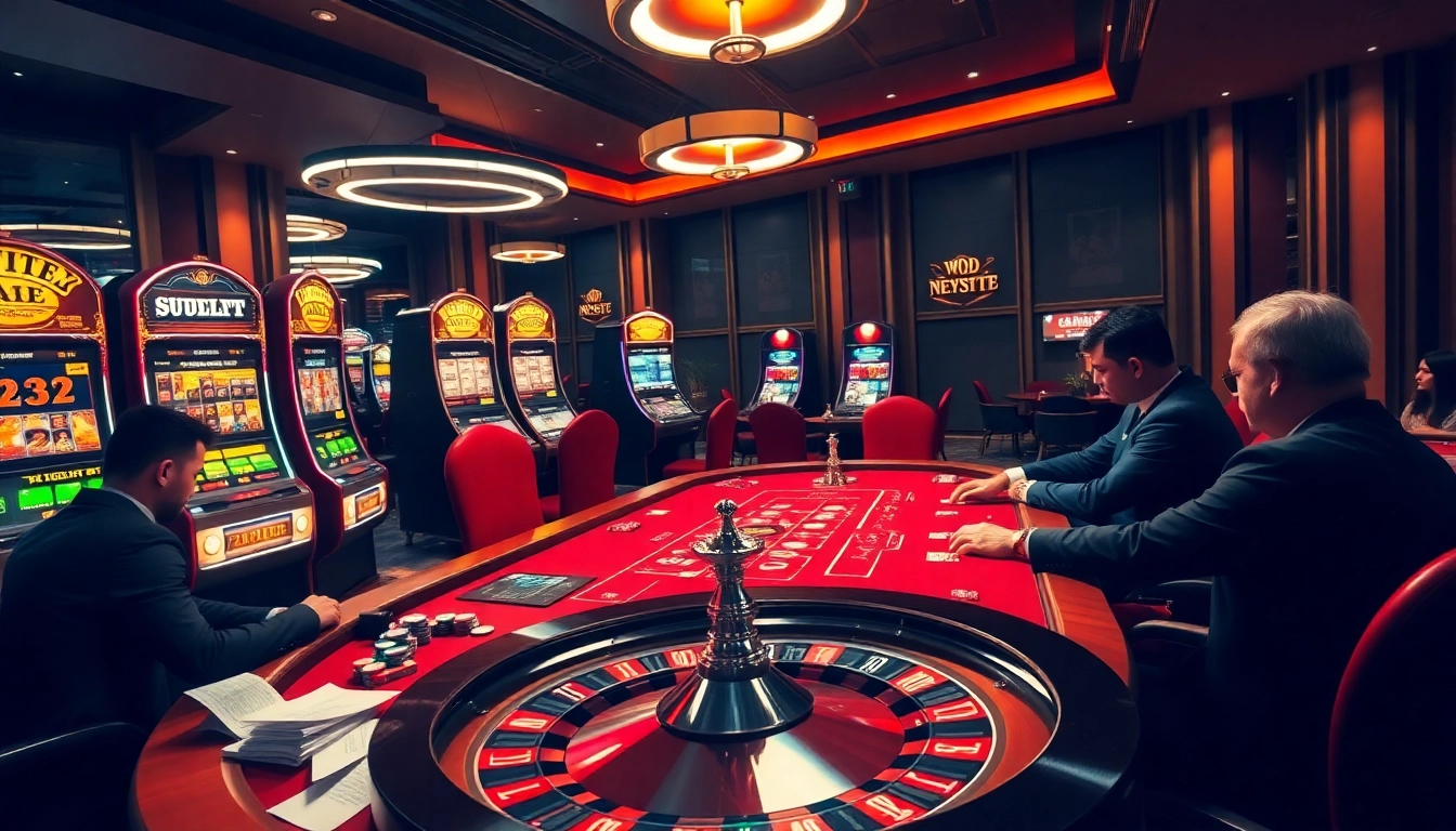 Experience high-stakes action at https://nk882026.com/ with a vibrant poker table and luxurious casino features.