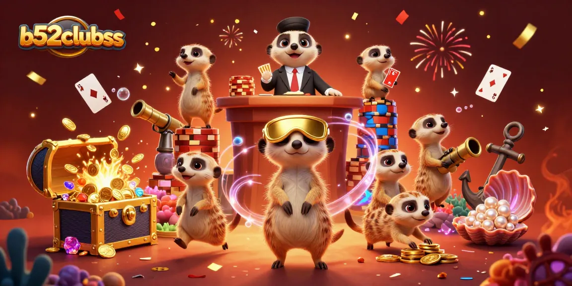 Engage with the thrilling world of b52clubss as meerkats run a dynamic casino operation.