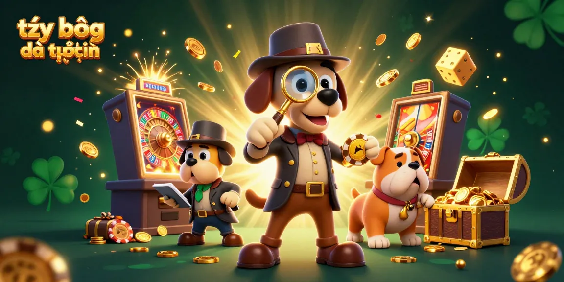 Engage with tỷ lệ bóng đá trực tuyến as our detective duo uncovers golden poker chip clues amidst vibrant casino visuals.