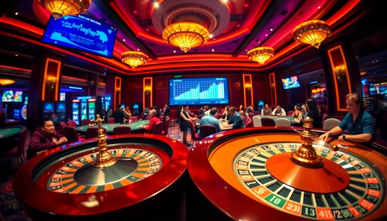 Experience high-stakes games in hh trung quốc casinos with vibrant roulette and poker action.