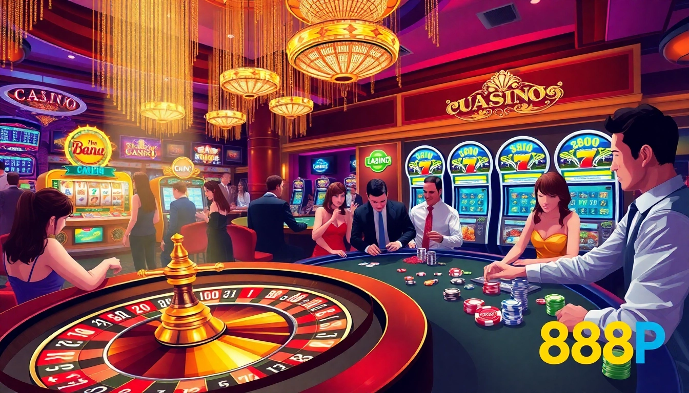 Experience the excitement at link 888P with vibrant casino games and thrilling poker action.