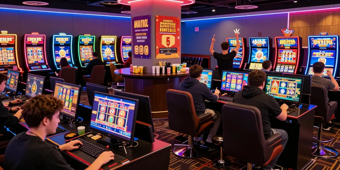 Experience the excitement of credit card casinos UK with players enjoying vibrant gameplay and exclusive bonuses.