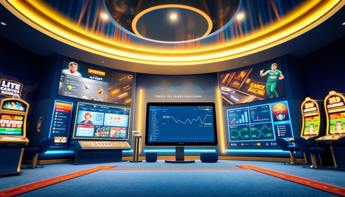 Dynamic online betting interface showcasing https://8kbetbh.com/ with sports and casino games, vibrant colors, and user engagement.