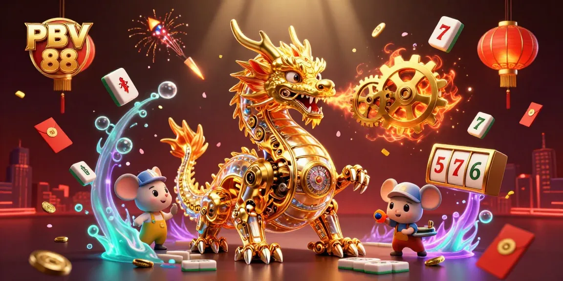 Place bets and enjoy PBV 88's exciting slot games among vivid casino elements.