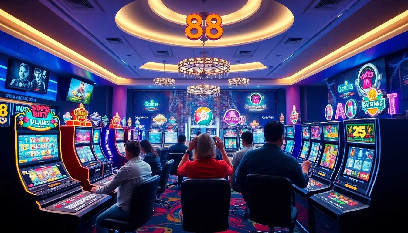 Engaging players at new88go.com enjoying online casino and sports betting experiences.
