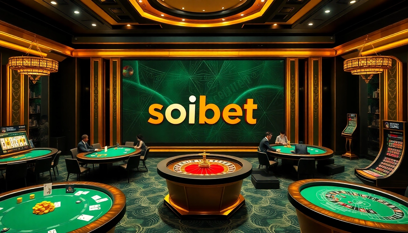 Experience exciting gameplay at Soibet ออนไลน์ with luxury casino games and vibrant casino visuals.