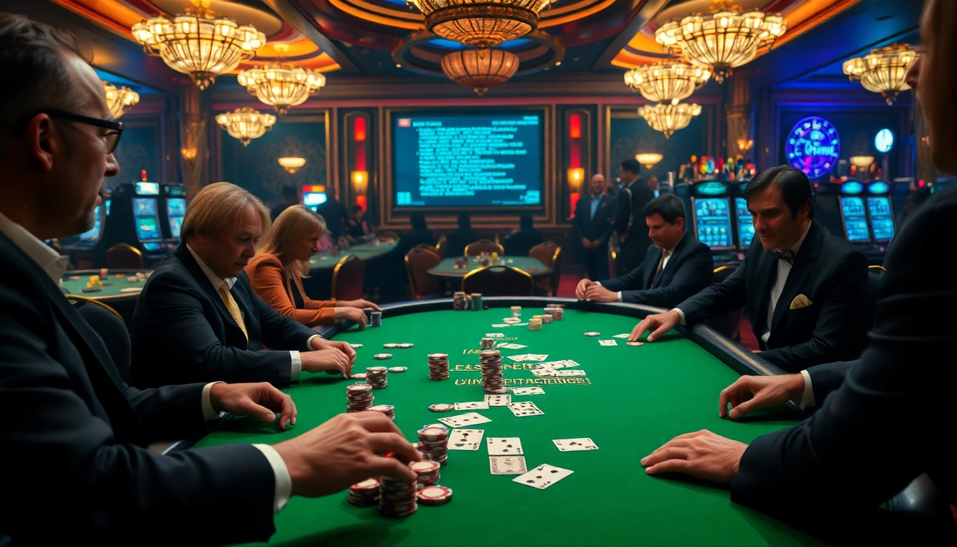 The hidden wiki reveals the excitement of a high-stakes poker game with players engaged in action.