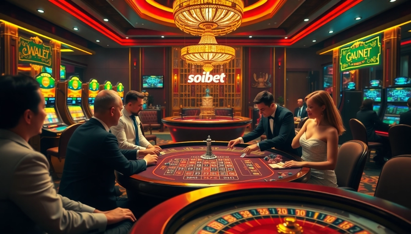 Experience thrilling action at soibet ออนไลน์ casino with vibrant gameplay and luxurious settings.