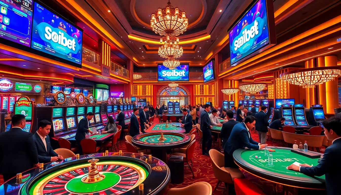 Experience the thrill of winning at soibet ออนไลน์ with vibrant slots and exciting roulette.