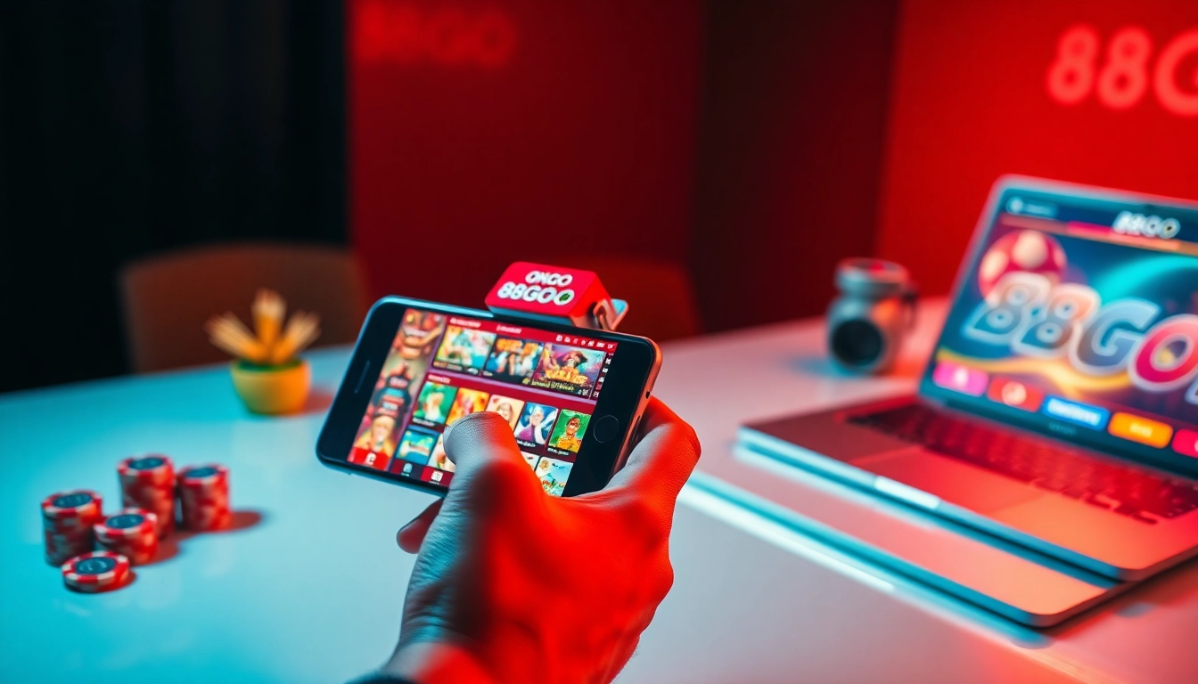 Experience the vibrant online gaming platform 88GO with engaging mobile app features.