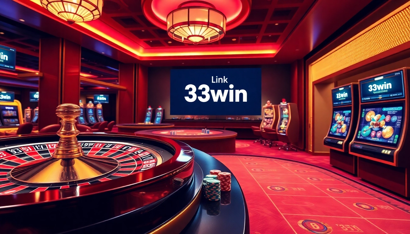 Experience the excitement of the link 33win online casino, featuring vibrant graphics and action-packed gameplay.