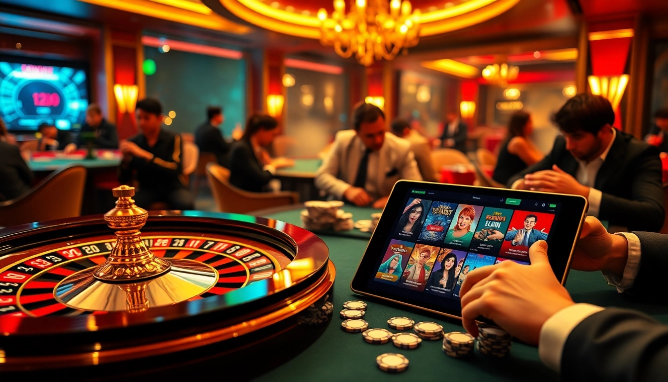Engaging players at 8day.cn.com experiencing luxury casino excitement.