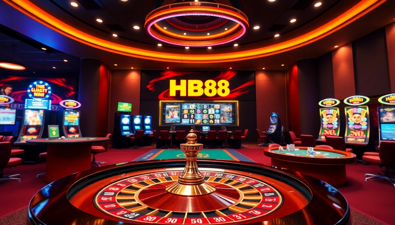 Experience online gambling excitement at https://hb88z.com/ with lively casino tables and engaging games.