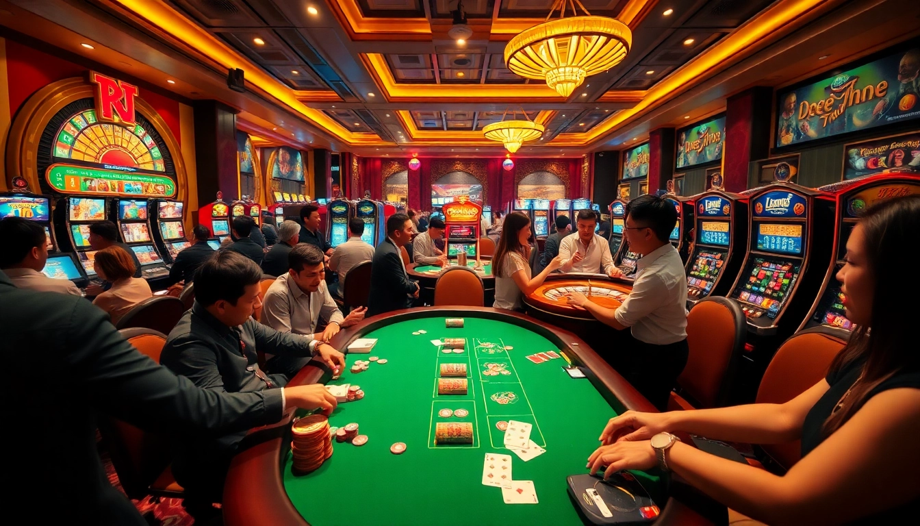 Players celebrating at a casino featuring kl99-themed poker and excitement.