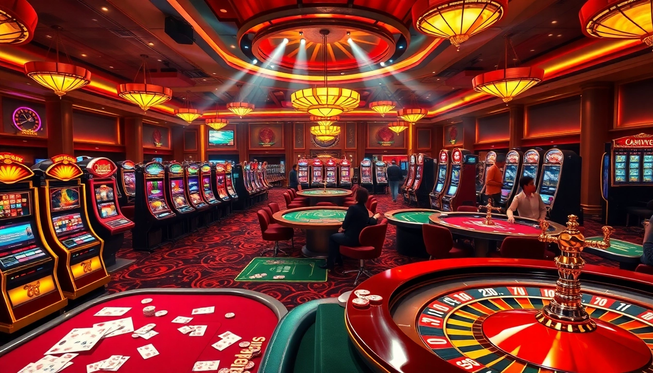Place bets at vibrant tables in the exciting casino environment of https://debet.jp.net/.